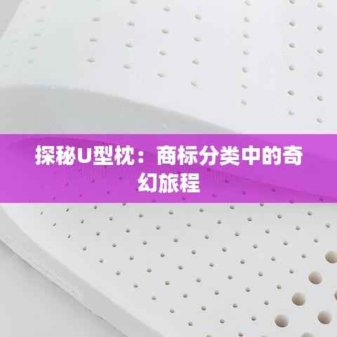 探秘U型枕：商标分类中的奇幻旅程