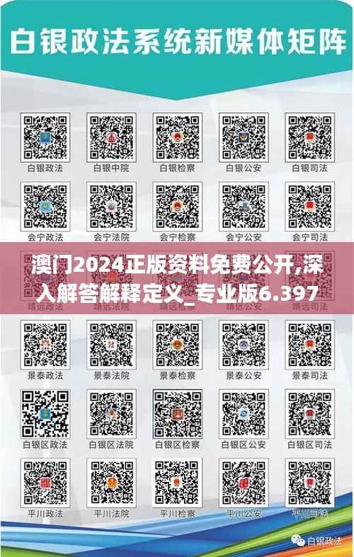 澳门2024正版资料免费公开,深入解答解释定义_专业版6.397