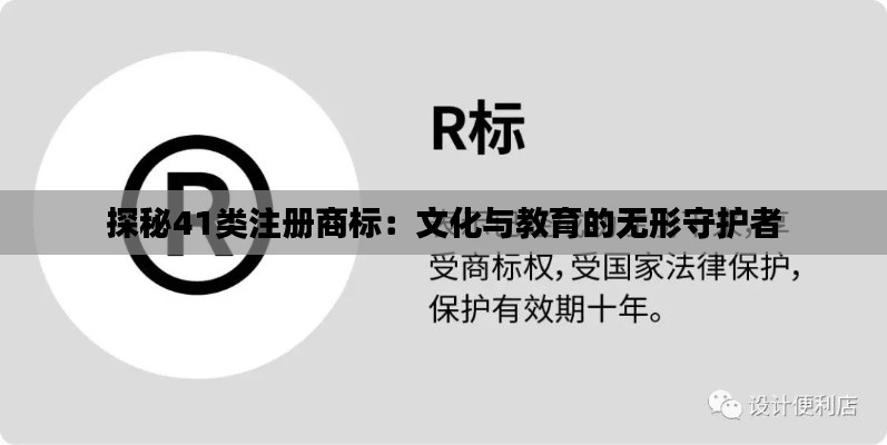 探秘41类注册商标：文化与教育的无形守护者