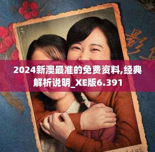 2024新澳最准的免费资料,经典解析说明_XE版6.391