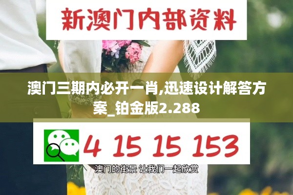 澳门三期内必开一肖,迅速设计解答方案_铂金版2.288
