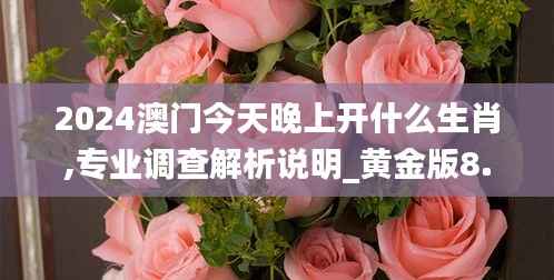 2024澳门今天晚上开什么生肖,专业调查解析说明_黄金版8.998