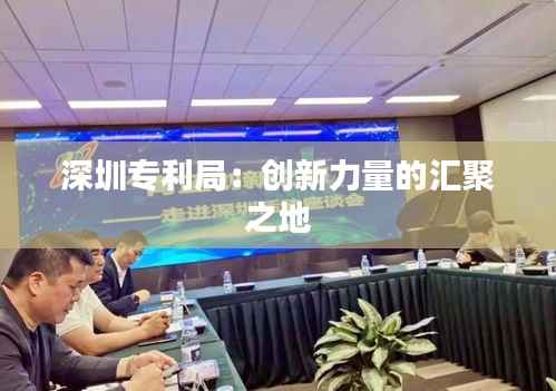 深圳专利局：创新力量的汇聚之地