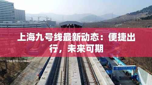 上海九号线最新动态：便捷出行，未来可期