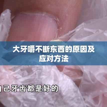大牙嚼不断东西的原因及应对方法