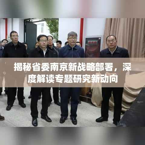 揭秘省委南京新战略部署，深度解读专题研究新动向