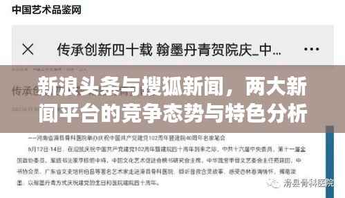 新浪头条与搜狐新闻，两大新闻平台的竞争态势与特色分析