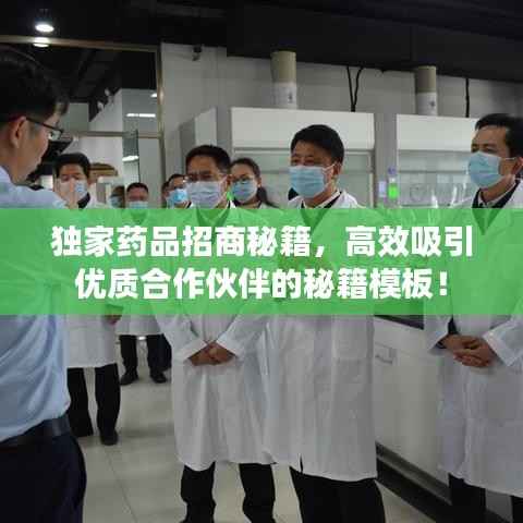 独家药品招商秘籍，高效吸引优质合作伙伴的秘籍模板！