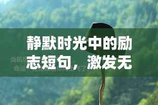 静默时光中的励志短句，激发无限潜能！